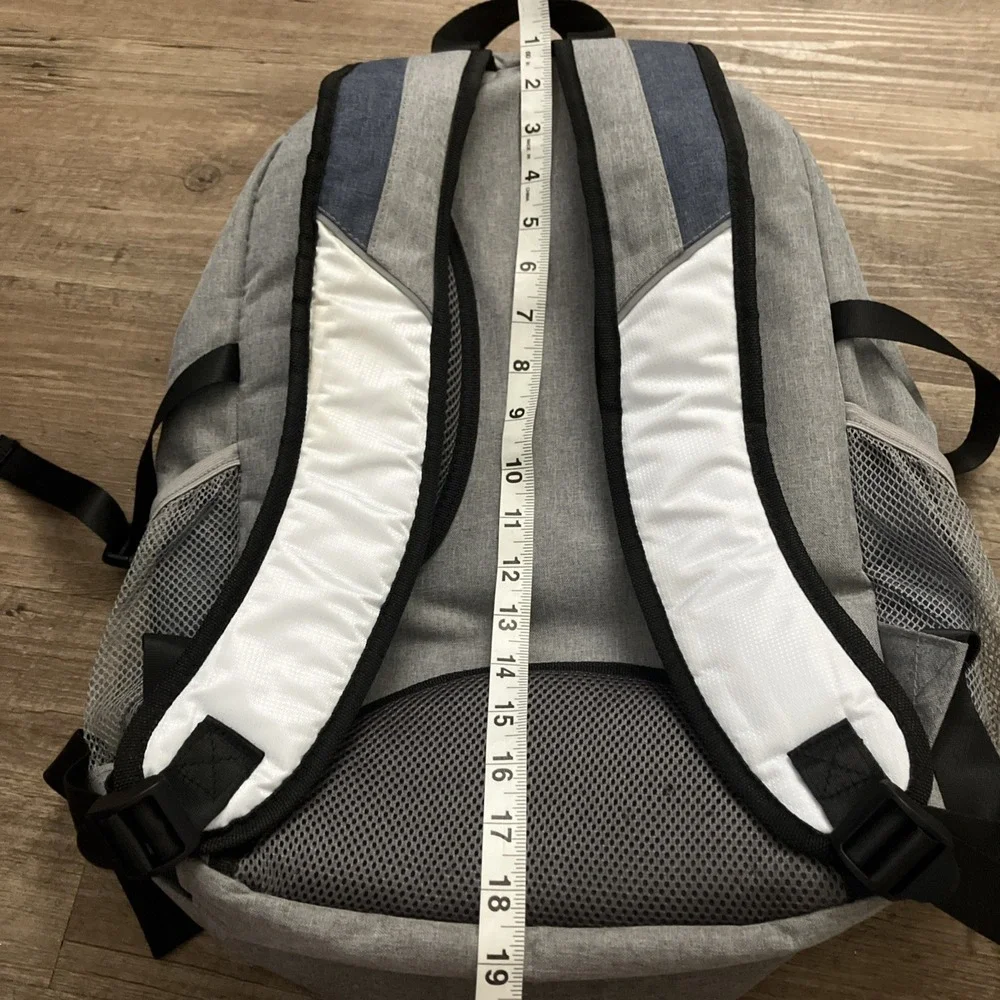 Masters Golf Tournament Embroidered Logo Navy & Gray Backpack Bookbag 2025